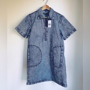 Denim Jean Mini Dress